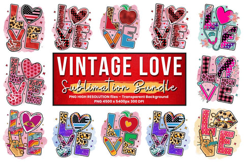 Love Sublimation Bundle Sublimation Regulrcrative 