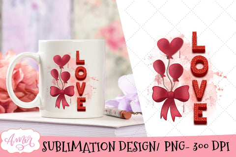 Love sublimation design Sublimation Amorclipart 
