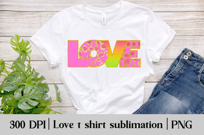 Love sublimation design | Valentines t shirt design Sublimation Svetana Studio 