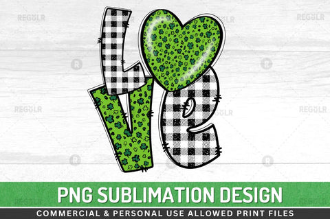 Love Sublimation PNG Sublimation Regulrcrative 