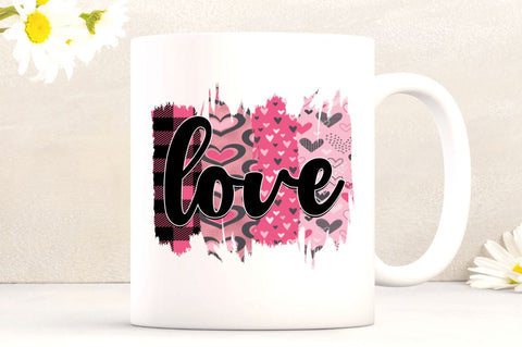 Love Sublimation PNG, Valentine's Sublimation Design Sublimation Regulrcrative 