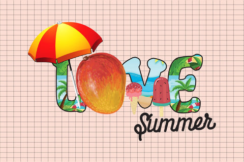 Love Summer, Love Strawberries Png SVG Rupkotha 