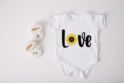 Love Sunflower svg Design SVG SmmrDesign 