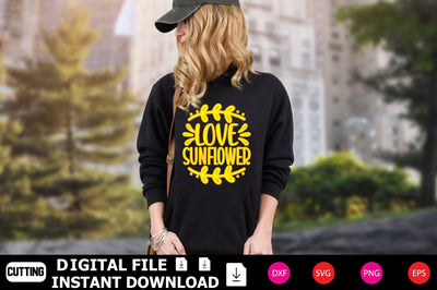 Love Sunflower SVG Shahin alam 