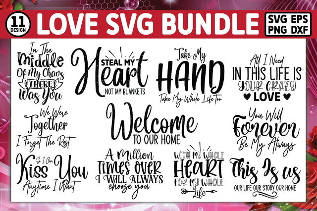 Love SVG Bundle SVG Ariyan 