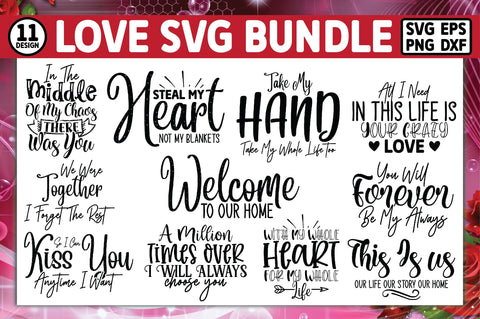 Love SVG Bundle SVG Ariyan 