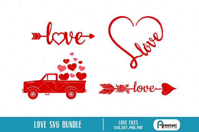 Love Svg Bundle SVG Pinoyart Kreatib
