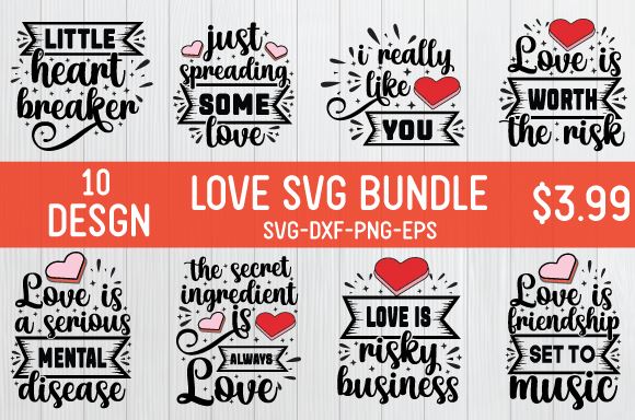 Love SVG Bundle, Valentine's Day SVG Bundle SVG farhad farhad 