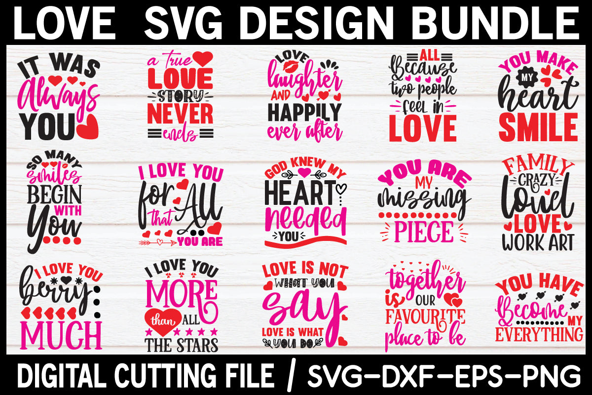 His and Hers SVG Bundle, Matching Couples SVG, Romantic SVG, Love - So  Fontsy