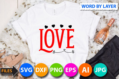 Love SVG Cut File SVG BlackCatsMedia 