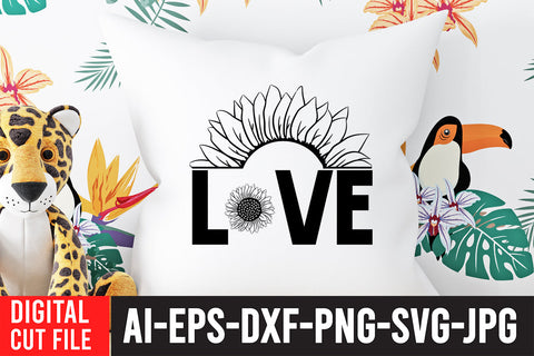 Love SVG Cut File SVG BlackCatsMedia 