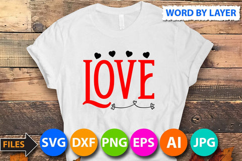 Love SVG Cut File SVG BlackCatsMedia 