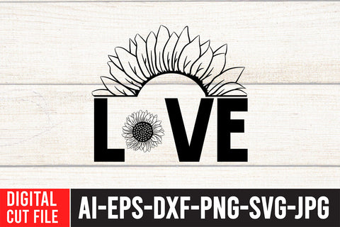 Love SVG Cut File SVG BlackCatsMedia 