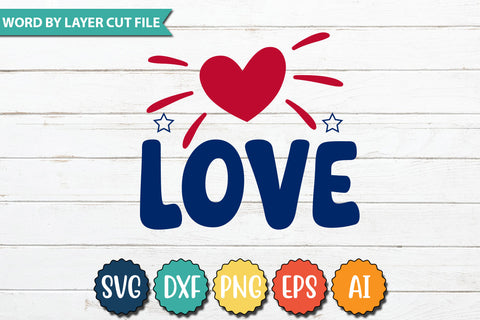 Love SVG Cut File SVGs quotes-and-sayings food-drink mini-bundles print-cut on-sale Clipart Clip Art Sublimation or Vinyl Shirt Design SVG DesignPlante 503 