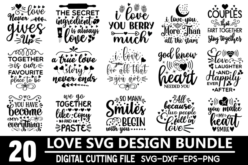 love svg design bundle SVG buydesign 