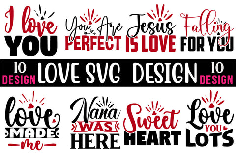 Love SVG Design Bundle SVG CraftingStudio 
