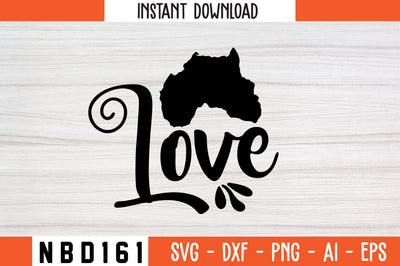 LOVE Svg Design SVG Nbd161 