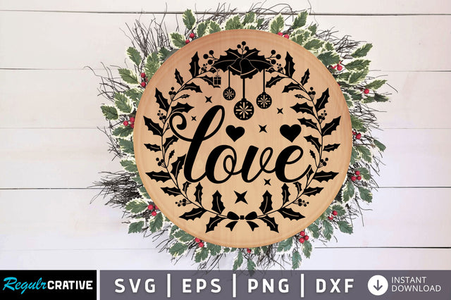 Love SVG Design SVG Regulrcrative 