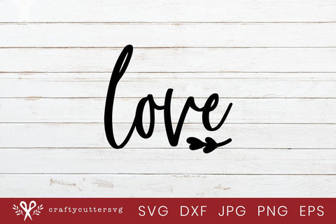 Love Svg File | Christmas Decorations Cut SVG Crafty Cutter SVG 