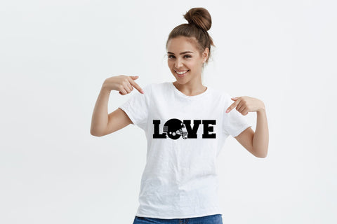 Love SVG - Football SVG Cut File SVG CraftLabSVG 