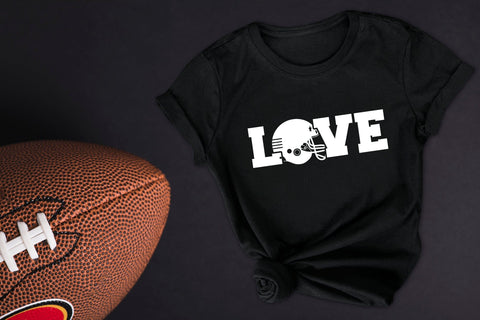 Love SVG - Football SVG Cut File SVG CraftLabSVG 