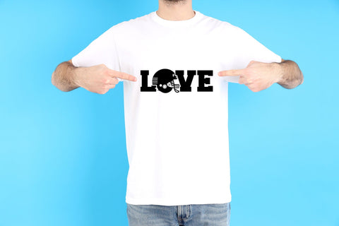 Love SVG - Football SVG Cut File SVG CraftLabSVG 