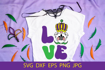 Love SVG, Funny Mardi Gras SVG Free For Commercial Use SVG Sintegra 