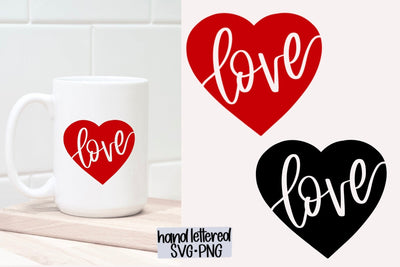 Love svg, Hand lettered svg SVG AnitaAlyiaLettering 