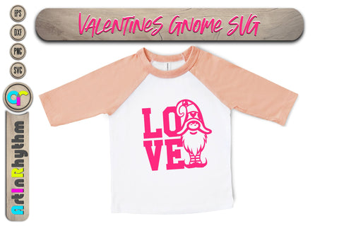 Love svg, Happy Valentine's day svg, Gnome svg SVG Artinrhythm shop 