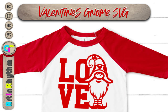 Love svg, Happy Valentine's day svg, Gnome svg SVG Artinrhythm shop 