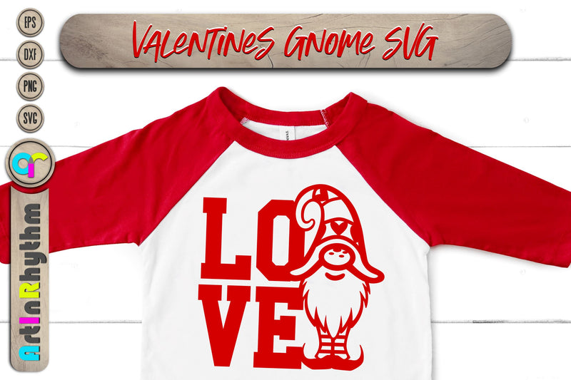 Love svg, Happy Valentine's day svg, Gnome svg SVG Artinrhythm shop 