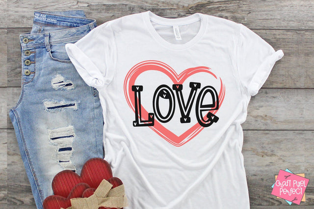 Love Svg, Heart Svg Design, Valentines Day Svg, Valentine Shirt Svg SVG Craft Pixel Perfect 