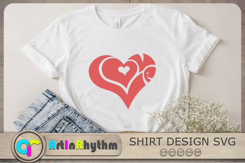 Love Svg, Heart Svg, Valentine Svg, Love T- Shirt Design SVG Artinrhythm shop 