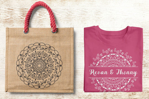 Love SVG - Hearts Mandala - Split Monograms SVG SVG Dasagani-svg-crafts 