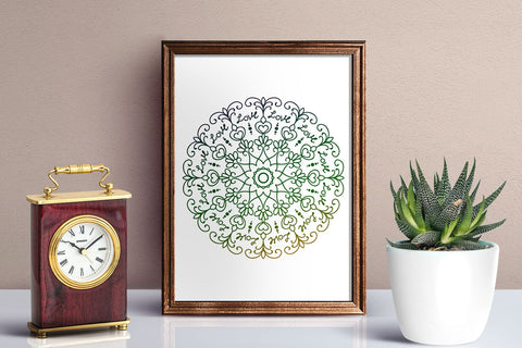 Love SVG - Hearts Mandala - Split Monograms SVG SVG Dasagani-svg-crafts 