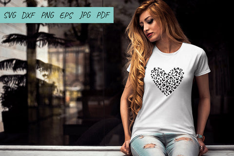 Love Svg | Leopard heart Svg | Valentines Day Svg SVG Irina Ostapenko 