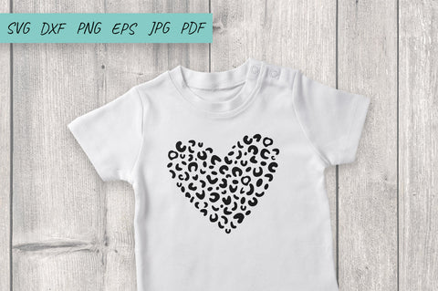 Love Svg | Leopard heart Svg | Valentines Day Svg SVG Irina Ostapenko 