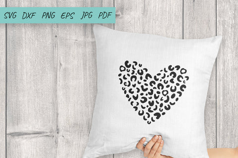 Love Svg | Leopard heart Svg | Valentines Day Svg SVG Irina Ostapenko 