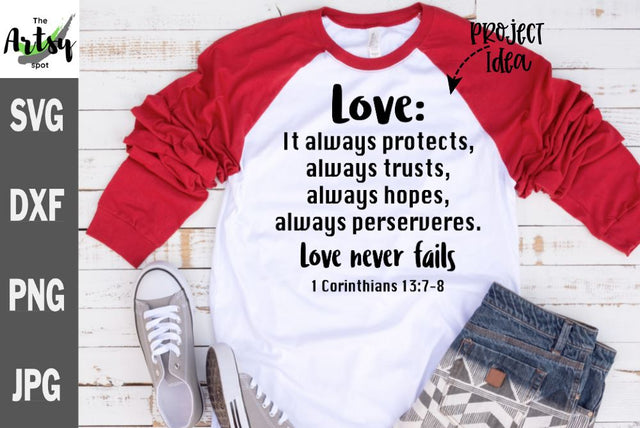 Love svg, Love quote svg, Love scripture svg, Valentine's day svg SVG The Artsy Spot 