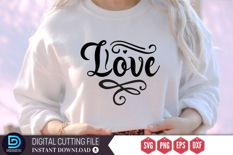 Love SVG, Love SVG DESIGNISTIC 