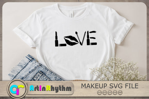 Love Svg, Makeup Svg, Makeup Tools Svg, Makeup Svg File SVG Artinrhythm shop 