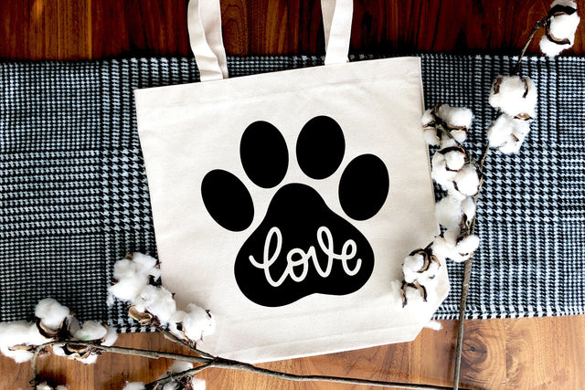 Love SVG Paws SVG Cut File SVG dapiyupi store 