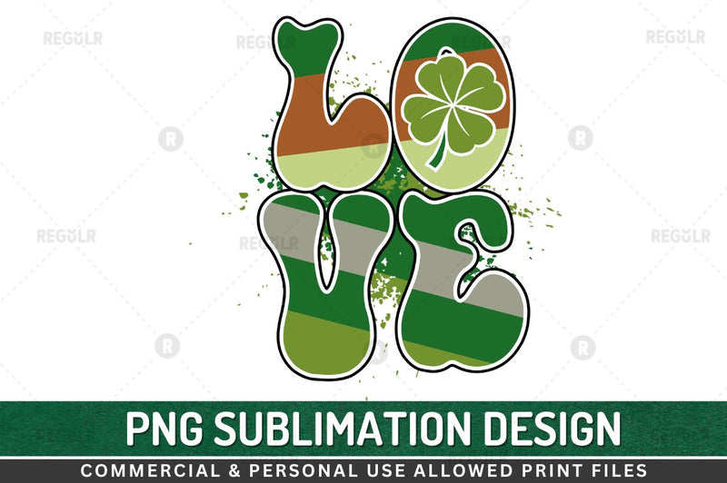 Love SVG Sublimation Regulrcrative 