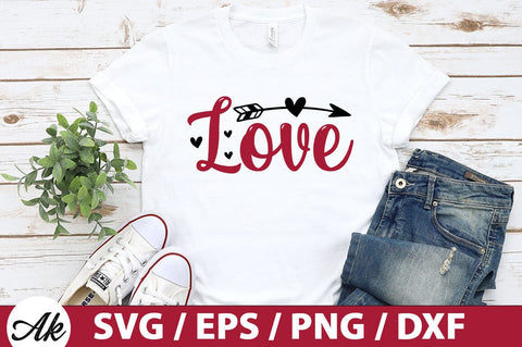 Love SVG SVG akazaddesign 