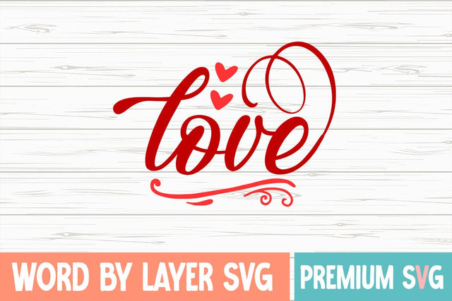 Love Svg SVG Blessedprint 