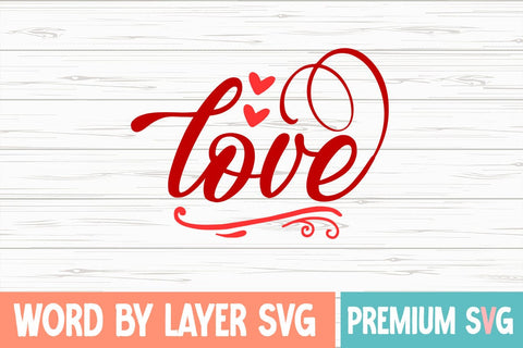 Love Svg SVG Blessedprint 