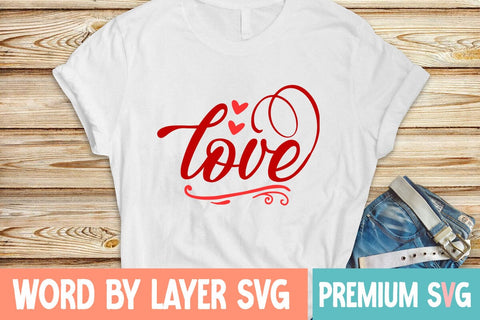 Love Svg SVG Blessedprint 