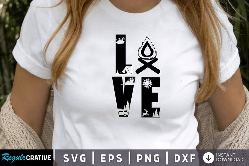 Love SVG SVG Regulrcrative 