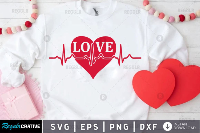 love SVG SVG Regulrcrative 