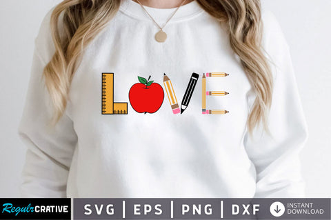 Love SVG SVG Regulrcrative 